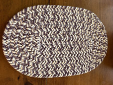 rug cotton braided oval for sale  Chesapeake