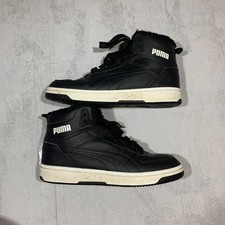 Tênis Puma High Top Preto Branco UE 40/EUA 9 – Estilo Clássico Retrô Basquete comprar usado  Enviando para Brazil