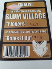 Slum village players for sale  Saint Paul