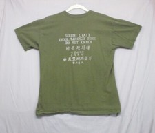 Camiseta manga curta South Limit zona desmilitarizada verde gráfica tamanho GG comprar usado  Enviando para Brazil