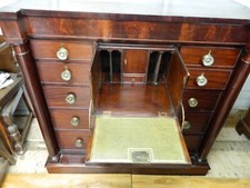 Victorian mahogany secretaire for sale  GRAVESEND