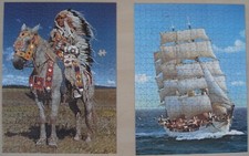 Puzzle 500 teile gebraucht kaufen  Reilingen