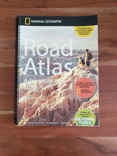 National Geographic Road Atlas  2024- Adventure Edition - Spiral Excellent  comprar usado  Enviando para Brazil