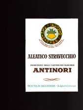 Etichetta aleatico stravecchio usato  Carapelle