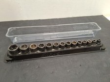 Usado, Conjunto de soquete de impacto raso SNAP-ON 214IMFMYA 14PC 3/8" DR 6PT com bandeja comprar usado  Enviando para Brazil