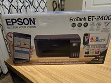 Impressora All-In-1 Colorida Sem Fio Epson EcoTank ET-2400 (C11CJ67201). Nova caixa aberta comprar usado  Enviando para Brazil