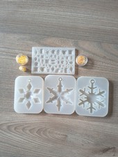 Epoxidharz schneeflocken forme gebraucht kaufen  Friedberg