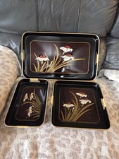 Vintage japanese lacquerware for sale  Donnellson