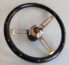 Usado, Volante serve para Corvette C3 preto madeira Chevrolet madeira 969 - 1983 comprar usado  Enviando para Brazil