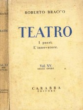 Teatro. pazzi innovatore. usato  Italia