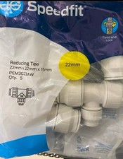 Speedfit 15mm reducing for sale  WEMBLEY
