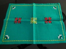 Napperon vintage point d'occasion  Senozan