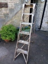 Wooden step ladder for sale  BUXTON
