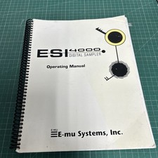 Emu esi 4000 for sale  LEICESTER