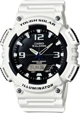 Relógio Casio Tough Solar Iluminador 100m Resistente à Água AQ-S810WC-7AVCF Branco comprar usado  Enviando para Brazil