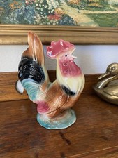 Estatueta de galo vintage Royal Copley Windsor cerâmica decoração cozinha fazenda 8" comprar usado  Enviando para Brazil