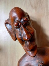 Statuette africaine ange d'occasion  Rosières-en-Santerre