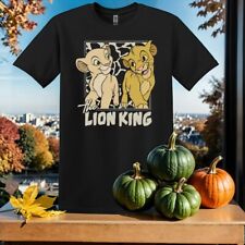 Camiseta unissex retrô Disney Rei Leão Simba e camiseta masculina feminina SY594 comprar usado  Enviando para Brazil