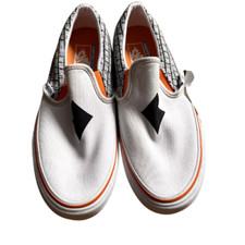 Usado, Tênis de skate masculino VANS UltrCush lona cano baixo tamanho 7 branco e cinza comprar usado  Enviando para Brazil