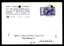 Italia 1953 cartolina usato  Borghetto Lodigiano