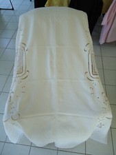 Nappe lin broderie d'occasion  Habsheim