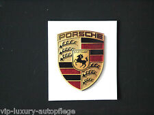 Porsche wappen aufkleber gebraucht kaufen  Dortmund