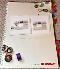 Bernina 750qe instruction for sale  North Fort Myers