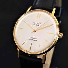 Relógio de pulso soviético vintage URSS Poljot De LUXE ultra fino 23 joias 2209 comprar usado  Enviando para Brazil