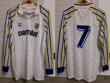 MAGLIA CALCIO PARMA N°7 MATCH WORN 1990/1991 PARMALAT UMBRO SHIRT comprar usado  Enviando para Brazil