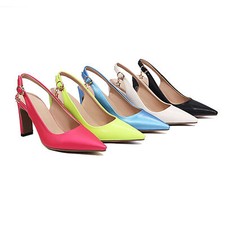 Salto Alto Feminino SLING volta bombas de corino apontado Toe sapatos Au tamanho 3.5 ~ 11 comprar usado  Enviando para Brazil