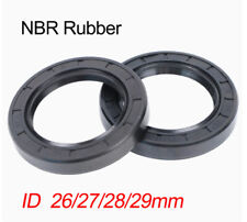 Anéis de vedação de óleo esqueleto TC vedação de eixo rotativo NBR lábio duplo ID 26/27/28/29mm comprar usado  Enviando para Brazil