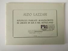 Aldo lazzari solfeggi usato  Vertemate con Minoprio