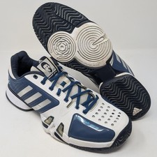 Tênis Adidas Barricade 7 Novak Pro masculino tamanho 12 azul marinho cinza Djokovic comprar usado  Enviando para Brazil