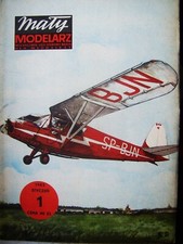 Maly Modelarz  (1-1983) - Samolot turystyczny RWD 13 na sprzedaż  PL