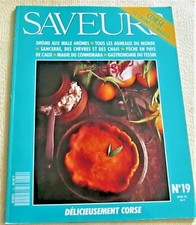 Magazine saveurs corse d'occasion  Lisieux