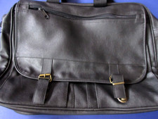 Black faux leather for sale  New York