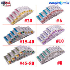 Usado, Arquivo de canal radicular endo dental 60 peças arquivos K 25 mm aço inoxidável #6#8#10 arquivos manuais comprar usado  Enviando para Brazil