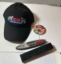 Caneta promocional vintage espião infantil filme promocional, chapéu e botão comprar usado  Enviando para Brazil