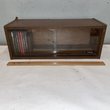 Vintage TEAC CD HOLDER Mid Century Storage Cabinet Case Very Nice, Clean Solid comprar usado  Enviando para Brazil