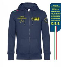 Felpa full zip usato  Erice