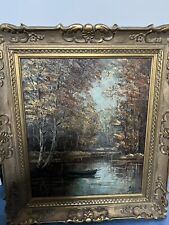 Huile toile tableau d'occasion  Saint-Valery-sur-Somme