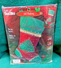 Bucilla christmas felt for sale  Hancock