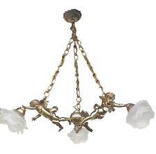 Ancien lustre bronze d'occasion  France