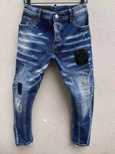 Jean Dsquared 25ss Rare Item Green Patches D2 dsq Vaqueros comprar usado  Enviando para Brazil