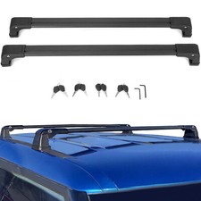 Bagagem transportadora de carga barras transversais trilho rack teto alumínio 2014-2019 para Kia Soul comprar usado  Enviando para Brazil
