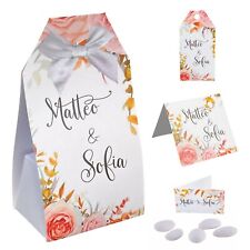 Set scatole portaconfetti usato  Italia