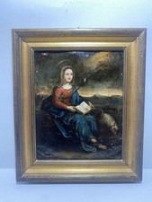 Antico dipinto olio usato  San Severino Marche