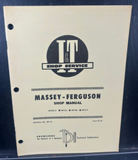 MANUAL DE REPARO DE SERVIÇO DE LOJA I&T USADO MASSEY-FERGUSON MF-35 MF255 MF265 MF275, usado comprar usado  Enviando para Brazil