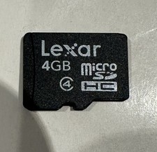 Lexar 4gb micro for sale Lexar 4gb micro for sale  SALISBURY
