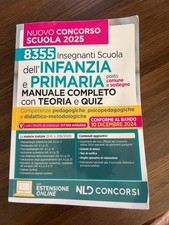 Manuale concorso scuola usato  Milano